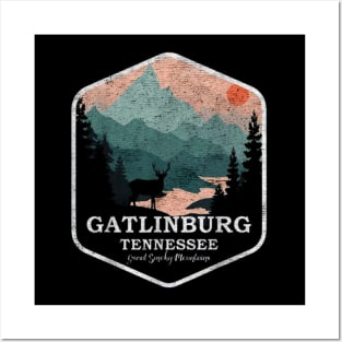 Gatlinburg Tennessee Great Smoky Mountains Posters and Art